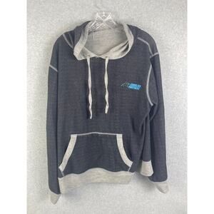 Pro‎ Line Carolina Panthers Reversible Hoodie Men's Size L Gray NFL Football